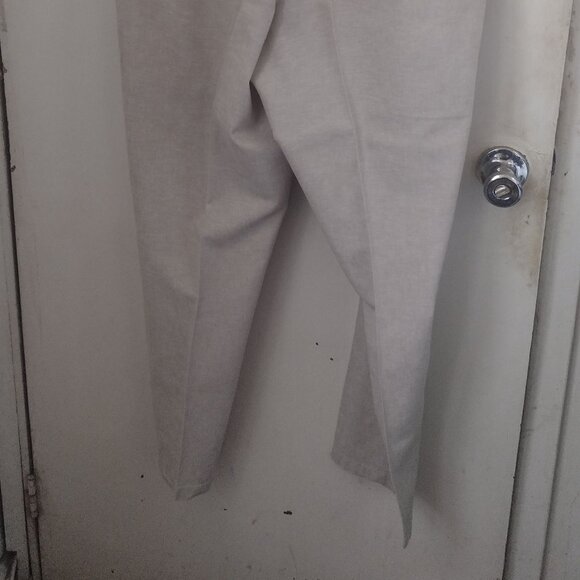 Old Navy Linen-Blend Suit, XL Blazer & Loose Taper Ankle Pants "A Stone's Throw" - Picture 5 of 9